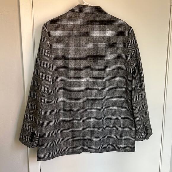 Everlane The Oversized Blazer - Glen Plaid Size 14 - Picture 8 of 8